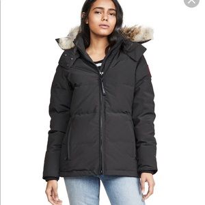 Canada Goose Black Chelsea Parka Jacket